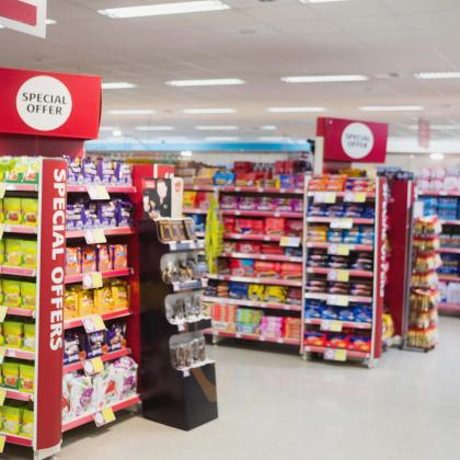 POP Displays in Richmond VA grocery store